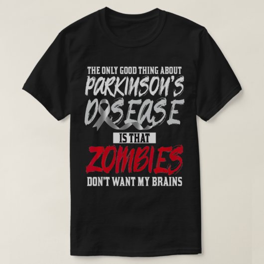 Parkinsons Disease Awareness Good Warrior Survianc T-shirt (Design voorkant)