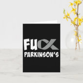 Parkinsons Disease Awareness Month voor Parkinsons Kaart (Gele Bloem)