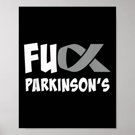 Parkinsons Disease Awareness Month voor Parkinsons Poster (Voorkant)