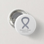 Parkinson's Disease Awareness Ribbon Art Pin Ronde Button 3,2 Cm (Voorkant /achterkant)