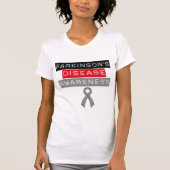 Parkinson's Disease Awareness Ribbon T-shirt (Voorkant)
