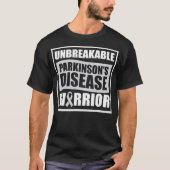 Parkinsons Disease Awareness Stop Warrior T-shirt (Voorkant)
