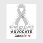 Parkinson's Disease Awareness Vinyl Sticker (Vel)