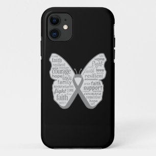 Parkinsons Disease Butterfly Ribbon Case-Mate iPhone Case