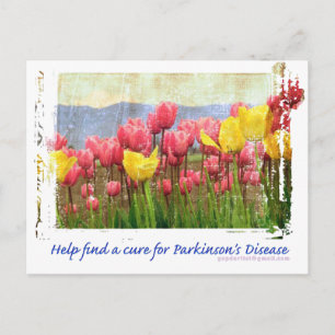 Parkinsons Disease Field of Tulps Briefkaart