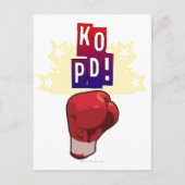 Parkinsons Disease Knockout Briefkaart (Voorkant)