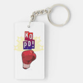 Parkinsons Disease Knockout Sleutelhanger (achterkant)