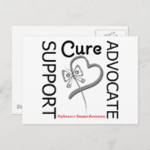 Parkinsons Disease Support Advocate Cure Briefkaart (Voorkant / Achterkant)