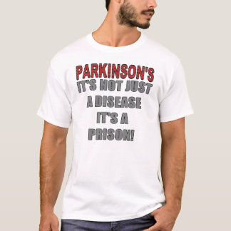 Parkinson's gevangenis t-shirt