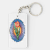 Parkinsons Help een crème te vinden met Citaat Sleutelhanger (achterkant)