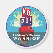 Parkinson's KO Warrior Magneet (Voorkant)