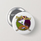 Parkinsons Martini Bar, altijd Shaken Ronde Button 5,7 Cm (Voorkant /achterkant)