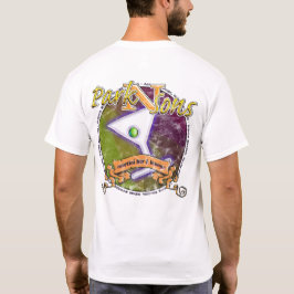 Parkinsons Martini Bar wCircle Altijd Shaken dst b T-shirt