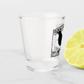 Parkinsons 's lands voor de vogels shot glas (Links)