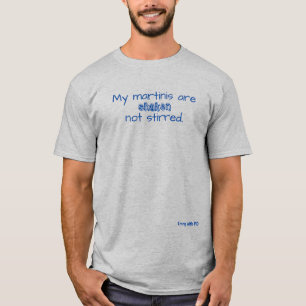Parkinson's shaken niet geroerd T-shirt