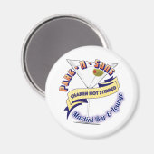 Parkinson's Shaken niet Stirred Magneet (Voorkant / Achterkant)