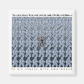 Parkinsons vecht begint met bewustzijn magneet (Voorkant)