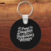 Parkinsons Warrior Proud Daughter Support Sleutelhanger (Voorkant)