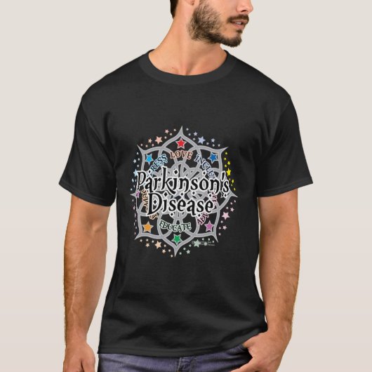 Parkinson's ziekte Lotus T-shirt (Voorkant)