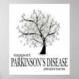 Parkinson's Ziekteboom Poster