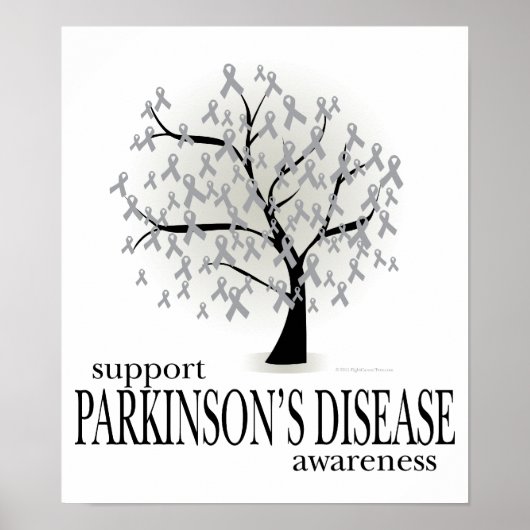 Parkinson's Ziekteboom Poster (Voorkant)