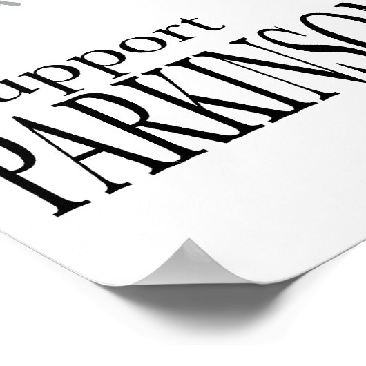 Parkinson's Ziekteboom Poster (Hoek)