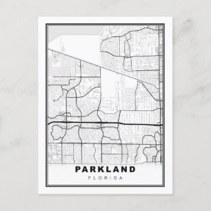 Parkland Map Feestdagenkaart