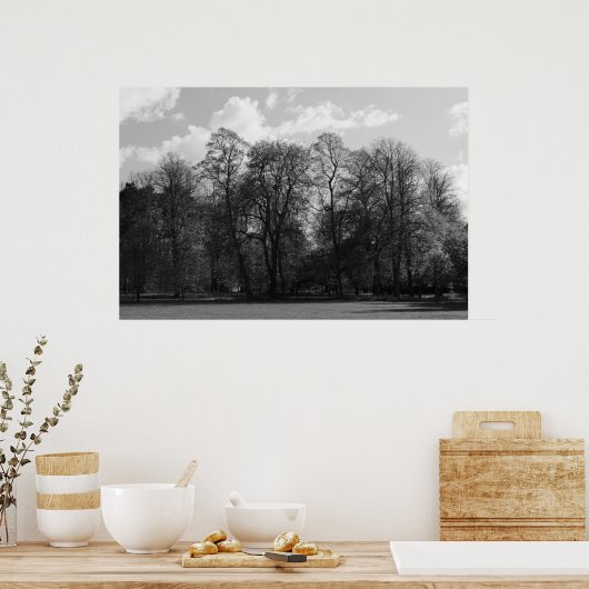 Parklandschap Poster (Keuken)