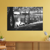 Parkleven 60x40 (150x100cm) waccnm canvas afdruk (Insitu (Woonkamer))
