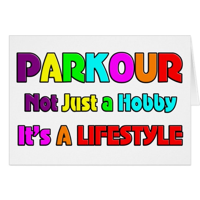 PARKOUR (Voorkant Horizontaal)