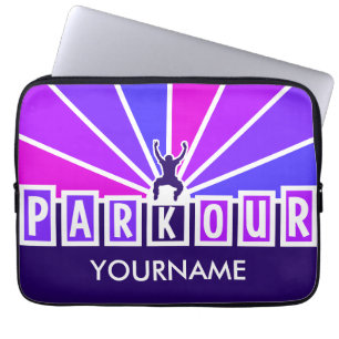 PARKOUR aangepaste laptophoezen Laptop Sleeve