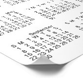 Parkour Athlete 2013 kalender-poster Poster (Hoek)