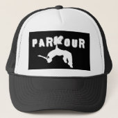Parkour Athlete Trucker Pet (Voorkant)