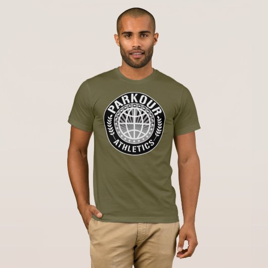 Parkour Athletics global T-shirt (Voorkant volledig)