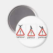 parkour awesomenesses magneet (Voorkant / Achterkant)