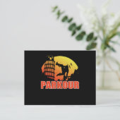 Parkour Briefkaart (Staand voorkant)