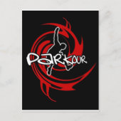 parkour briefkaart (Voorkant)