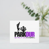 Parkour Briefkaart (Staand voorkant)