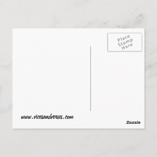 Parkour Briefkaart (Achterkant)