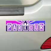 PARKOUR-bumpersticker Bumpersticker (Op auto)