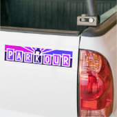 PARKOUR-bumpersticker Bumpersticker (Op Truck)