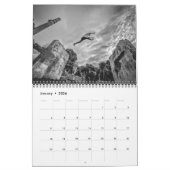 Parkour Calendar B&W Kalender (Jan 2026)