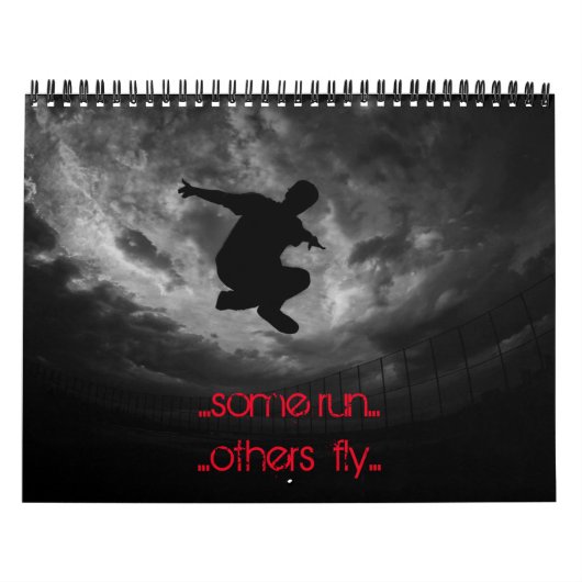 Parkour Calendar B&W Kalender (Hoes)