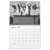 Parkour Calendar B&W Kalender (Feb 2027)