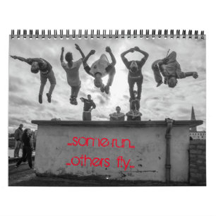 Parkour Calendar B&W Kalender