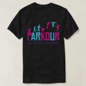 Parkour de Art of Movement 1 T-shirt (Design voorkant)