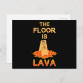 Parkour De Floor is Lava Briefkaart (Voorkant / Achterkant)