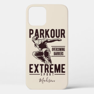 PARKOUR de gevallen van de douanenaam van de telef Case-Mate iPhone Case