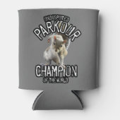 Parkour Eekhoorn - grappig freerunning Blikjeskoeler (Voorkant)