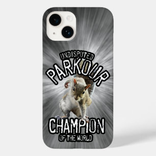 Parkour Eekhoorn - grappig freerunning Case-Mate iPhone 14 Hoesje